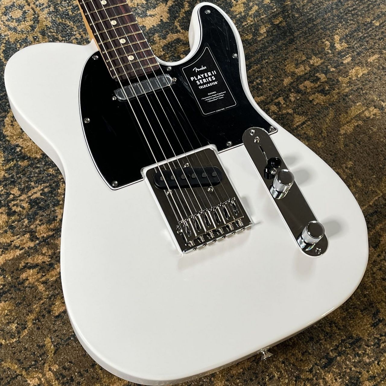 Fender Player II Telecaster Polar White Electric Guitar Used 3.70kg