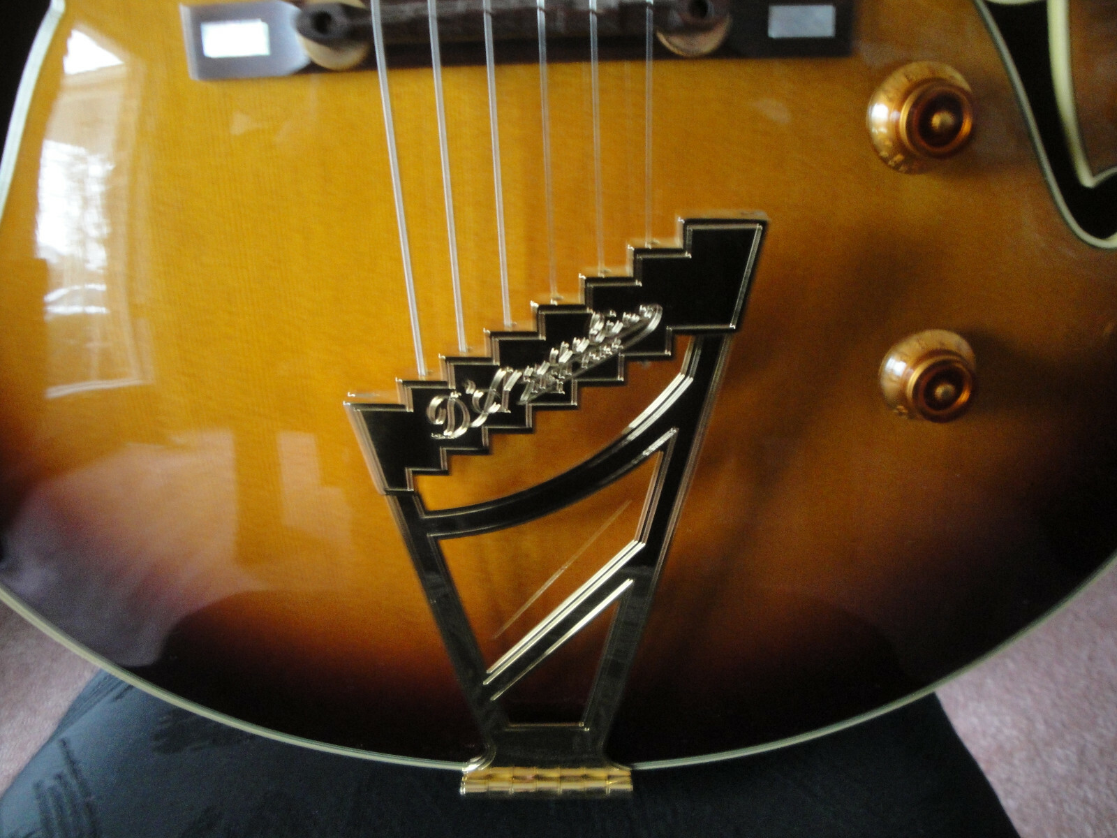  D’ Angelico prototype #3 new 2004 jazz Electric W/ Original Hard shell Case
