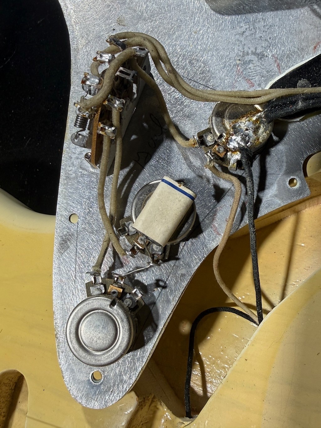 1960 Fender Stratocaster a stunning see-thru Ash Body Blonde w/a Slab neck !