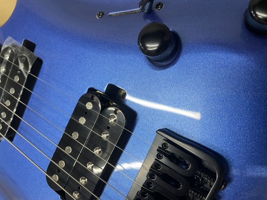 Ariaproii Mac-D600 Mrbl Metallic Royal Blue Ash Body Mac Series Electric Guitar