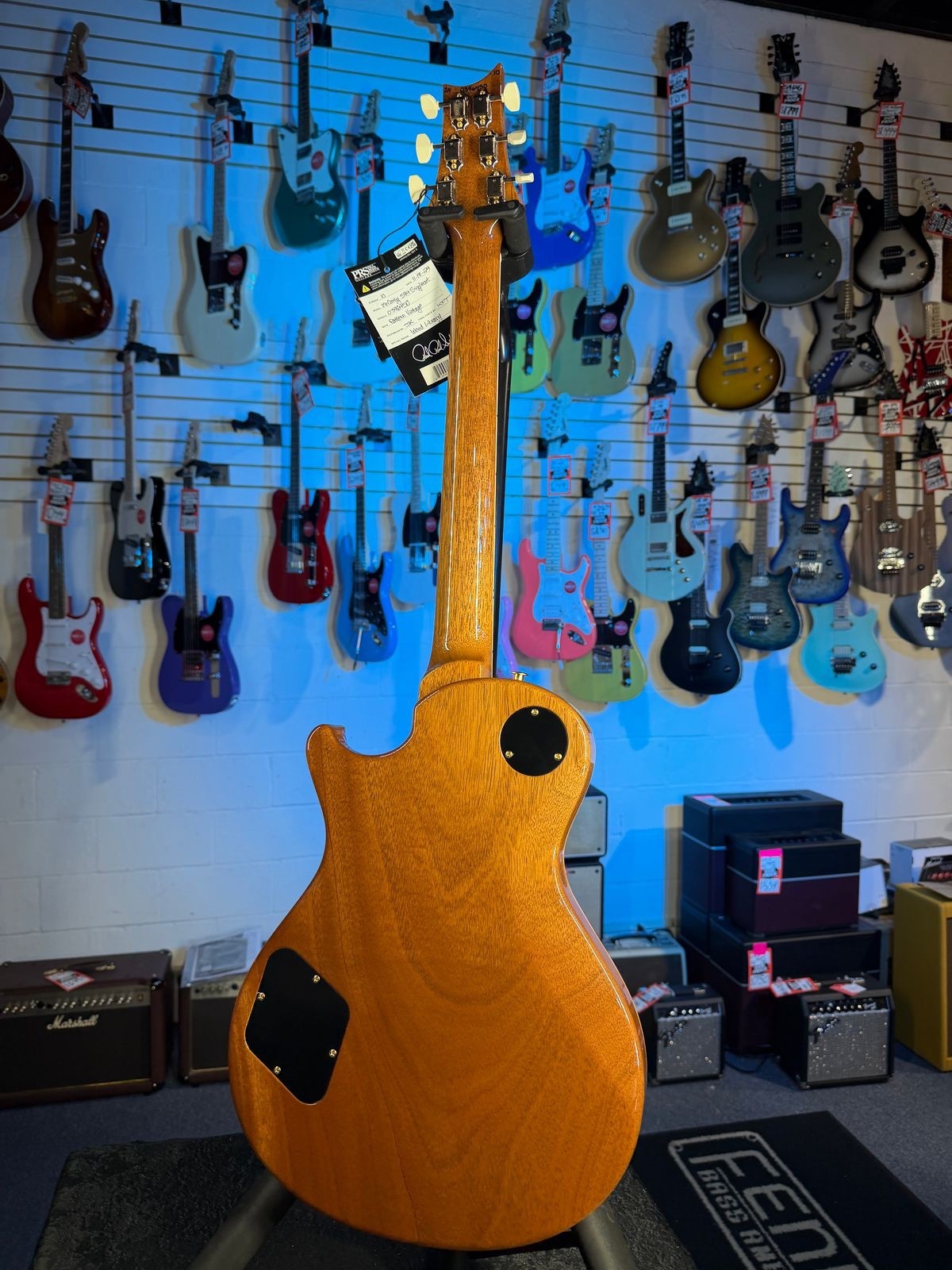 USED PRS Wood Library McCarty Singlecut 594, Quilt Top, “Faded Violet” 450