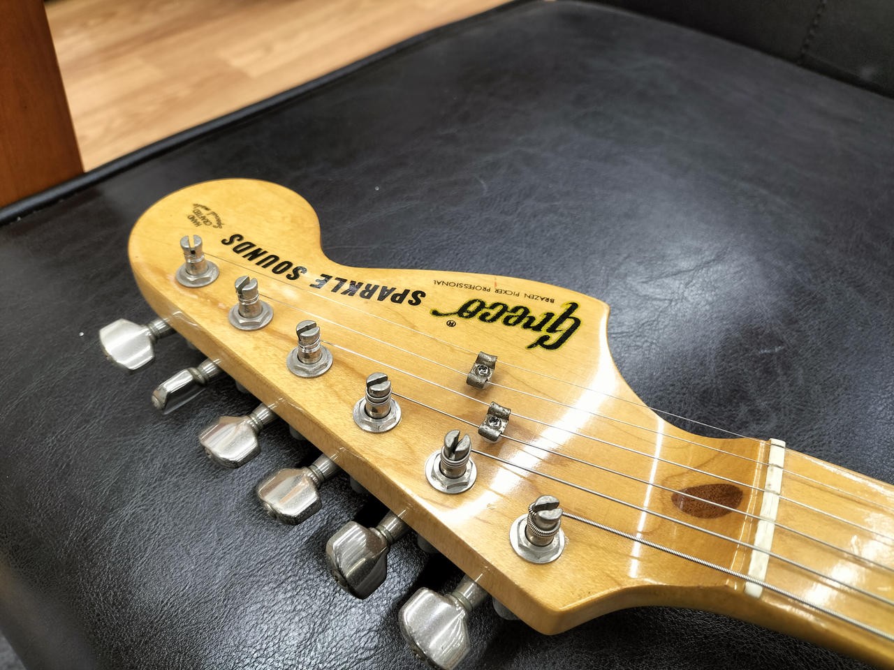 Greco SE600 Stratocaster Electric Guitar Natural Maple Soft Case Preowned Japan