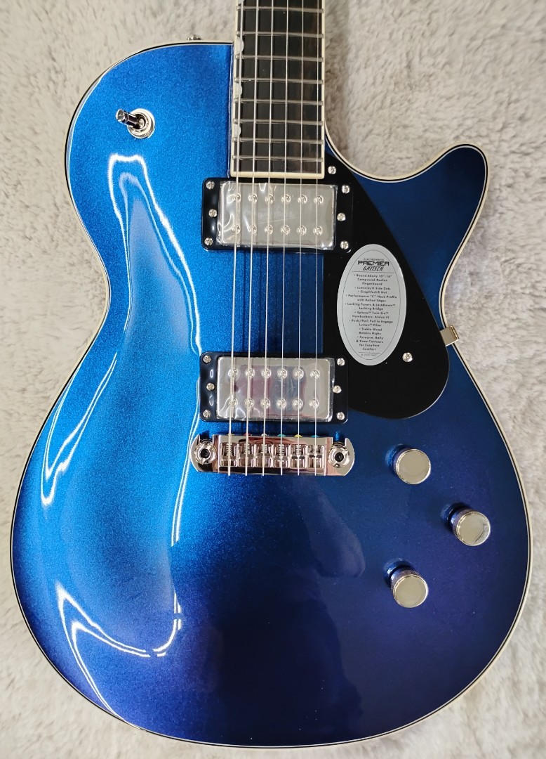 Gretsch Electromatic Premier Solid Body Jet, Ebony Fretboard, Clairvoyant Finish