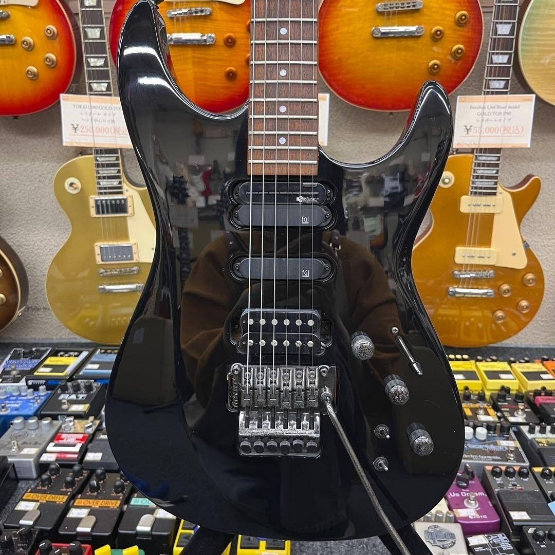 Electric Guitar Fernandes FR-85S 1990s Black Full Mode Sustainer Made in Japan