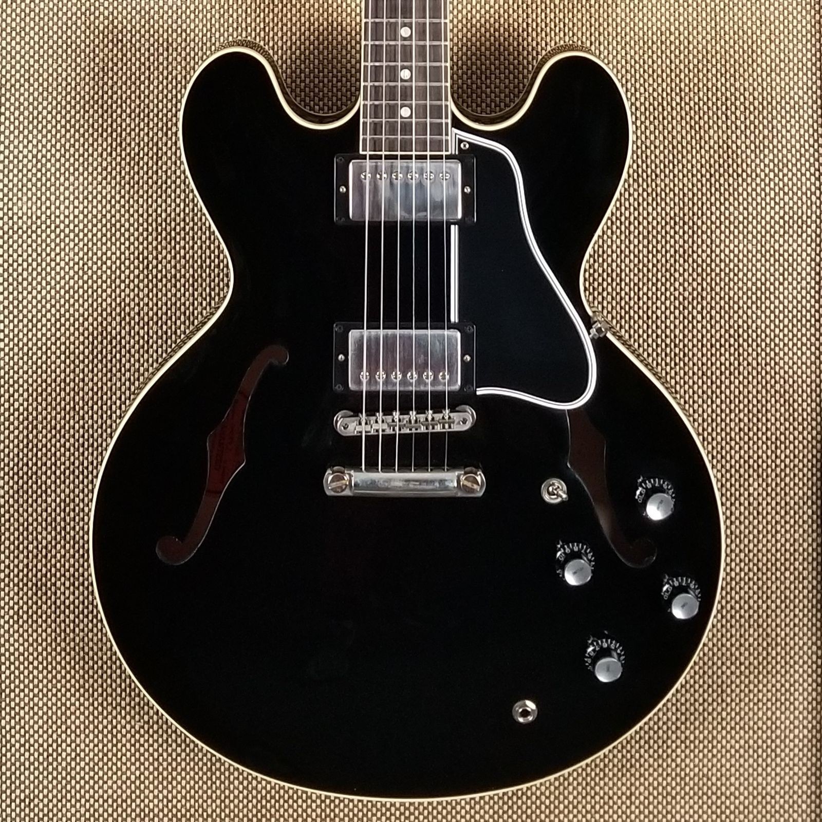 2020 Gibson Custom Shop ’61 ES-335 Reissue Ebony VOS Finish COA Included! (301)