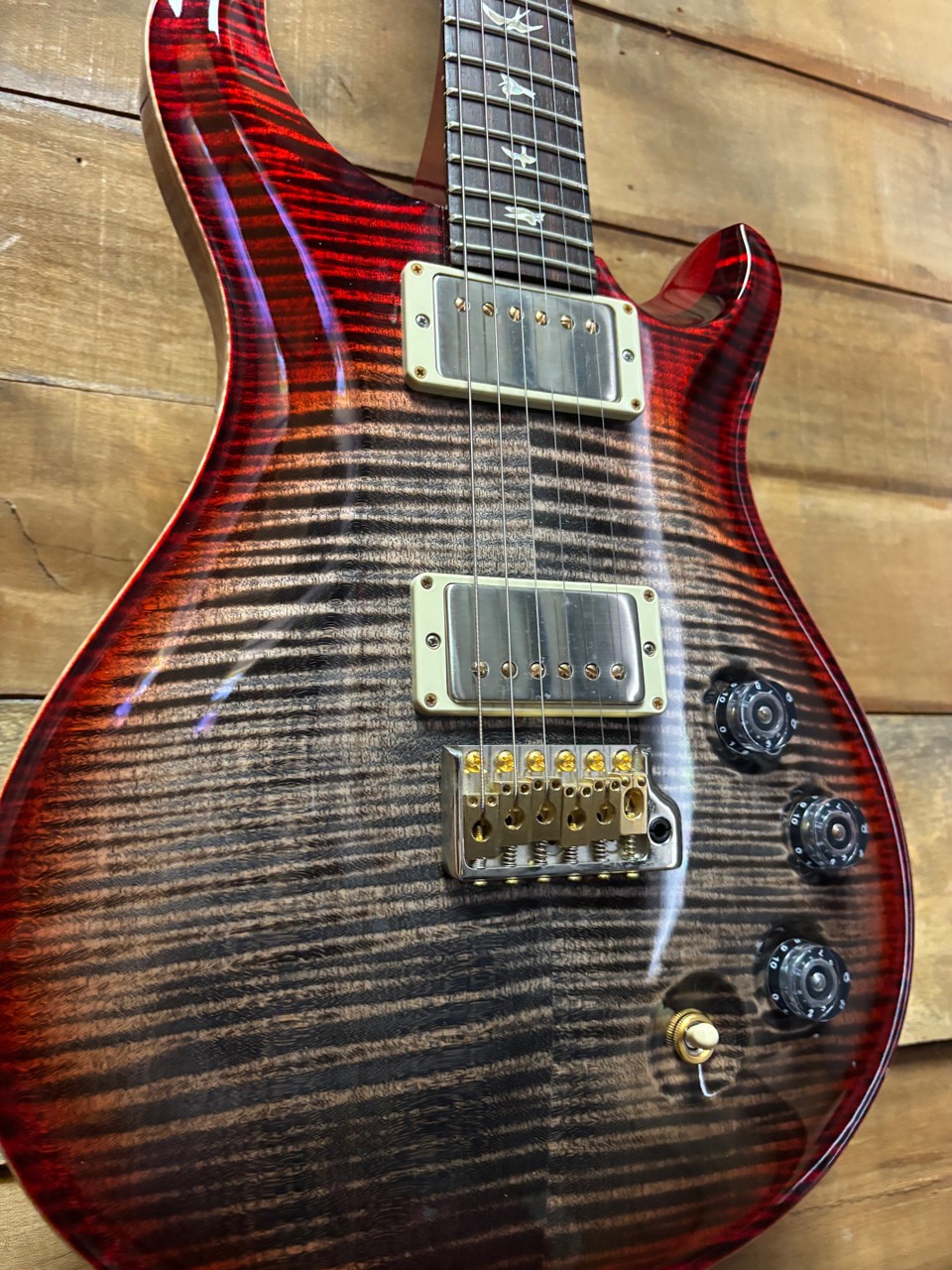 2022 PRS DGT 10-Top Charcoal Cherry Burst w/case