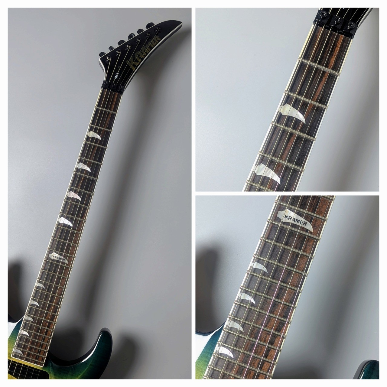 KRAMER SM-1 Figured Caribbean Blue Perimeter (no260123)