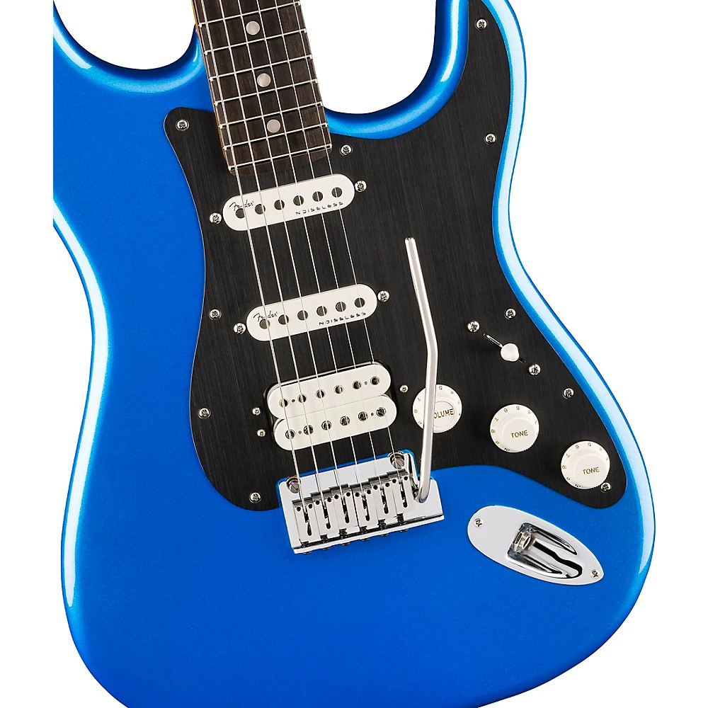Fender American Ultra II Stratocaster HSS Ebony Fingerboard Guitar Noble Blue