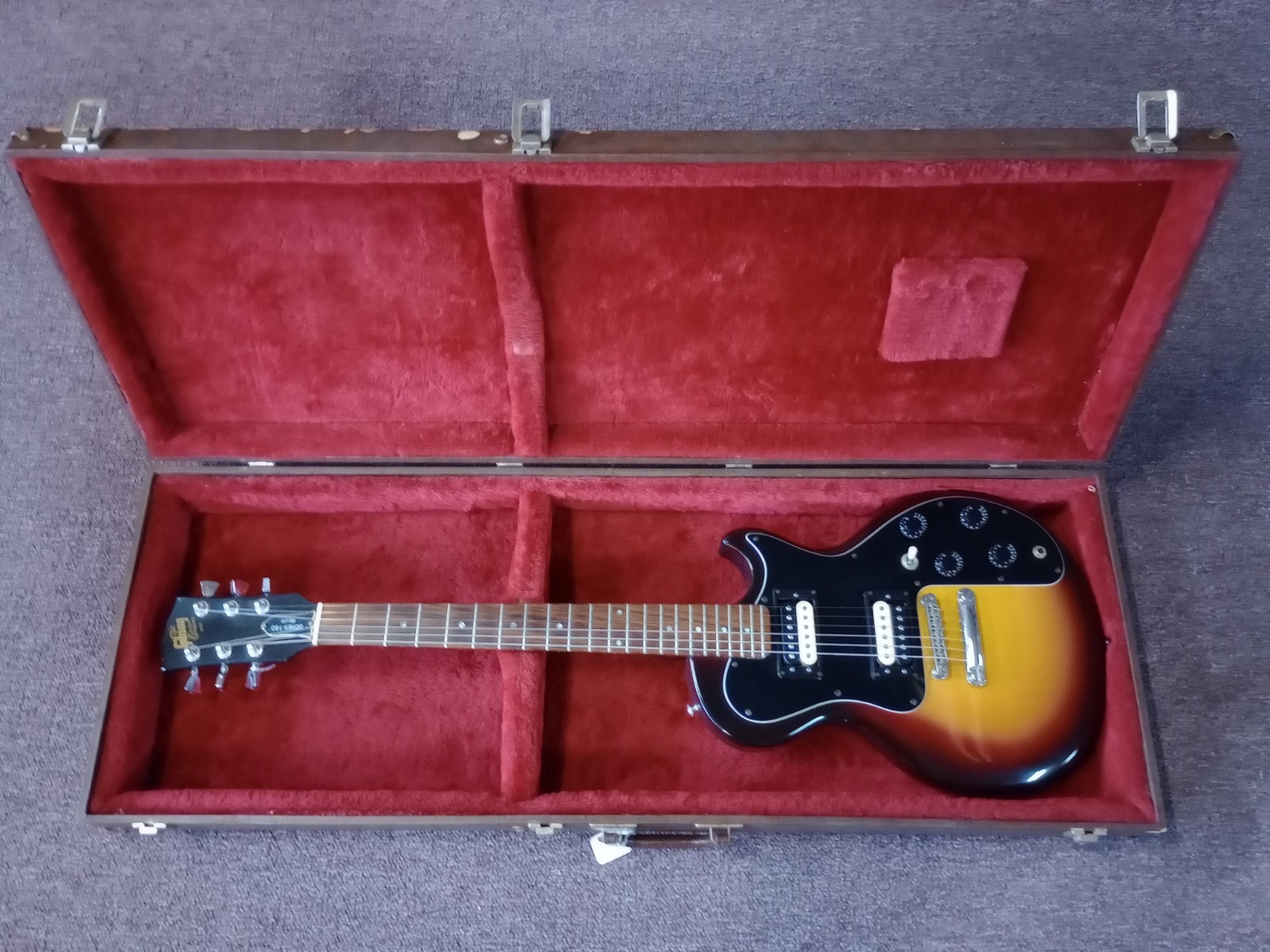 Gibson Sonex-180 Deluxe 1983 Sunburst w/Original Hard Case *** FREE SHIPPING ***
