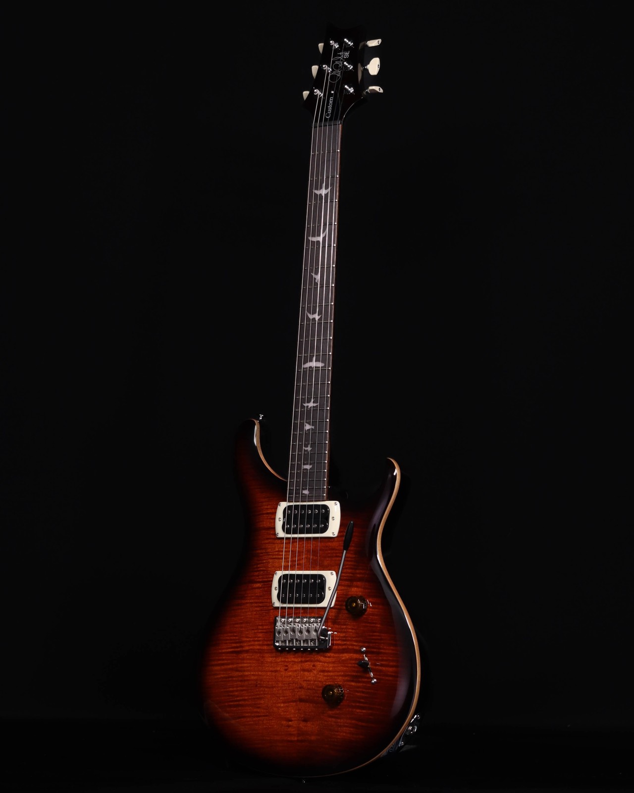 PRS SE Custom 24, Black Gold Sunburst