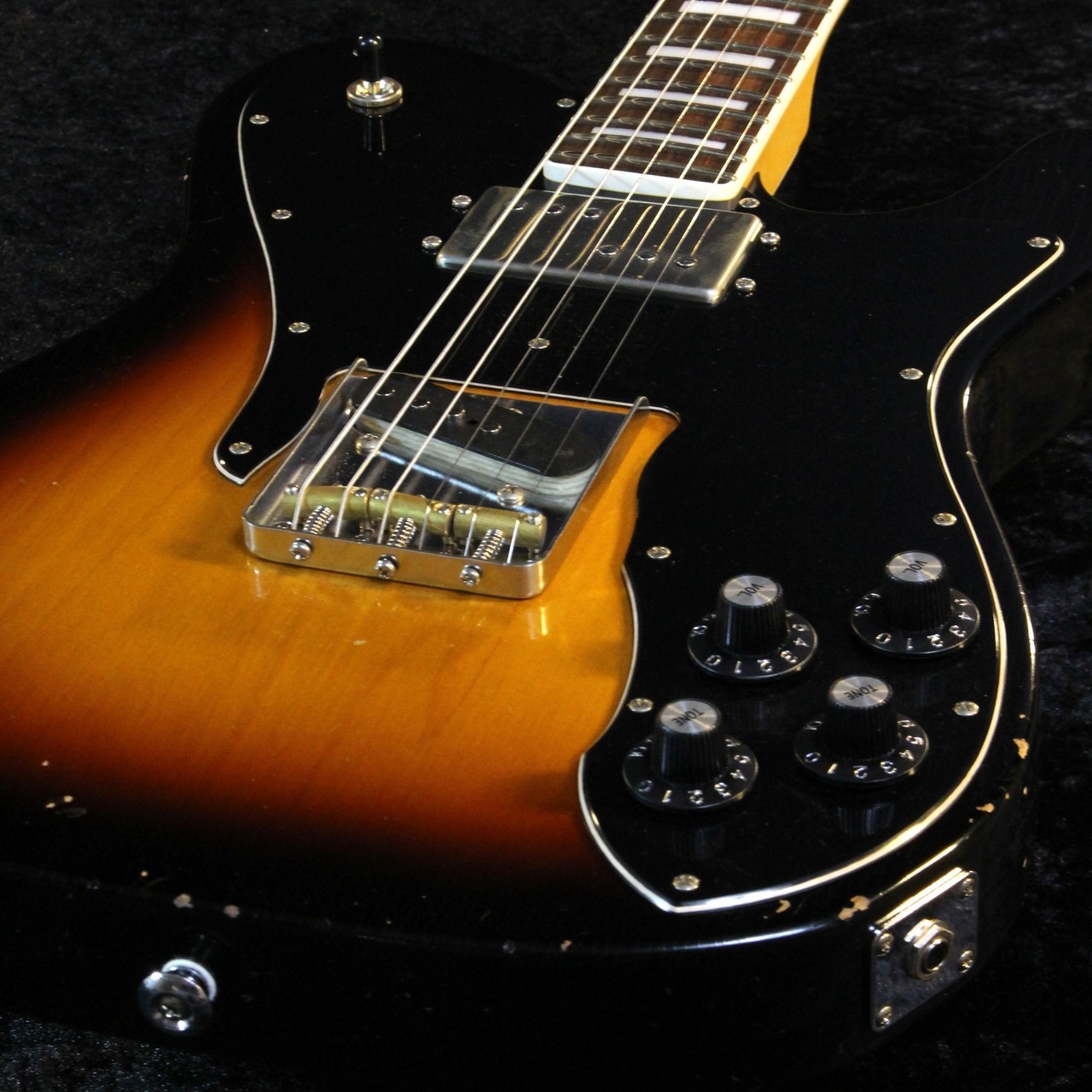 Black Smoker TRAD MASTER DELTA-S WHS Faded 3-Tone Sunburst Medium Aged #GG1c2