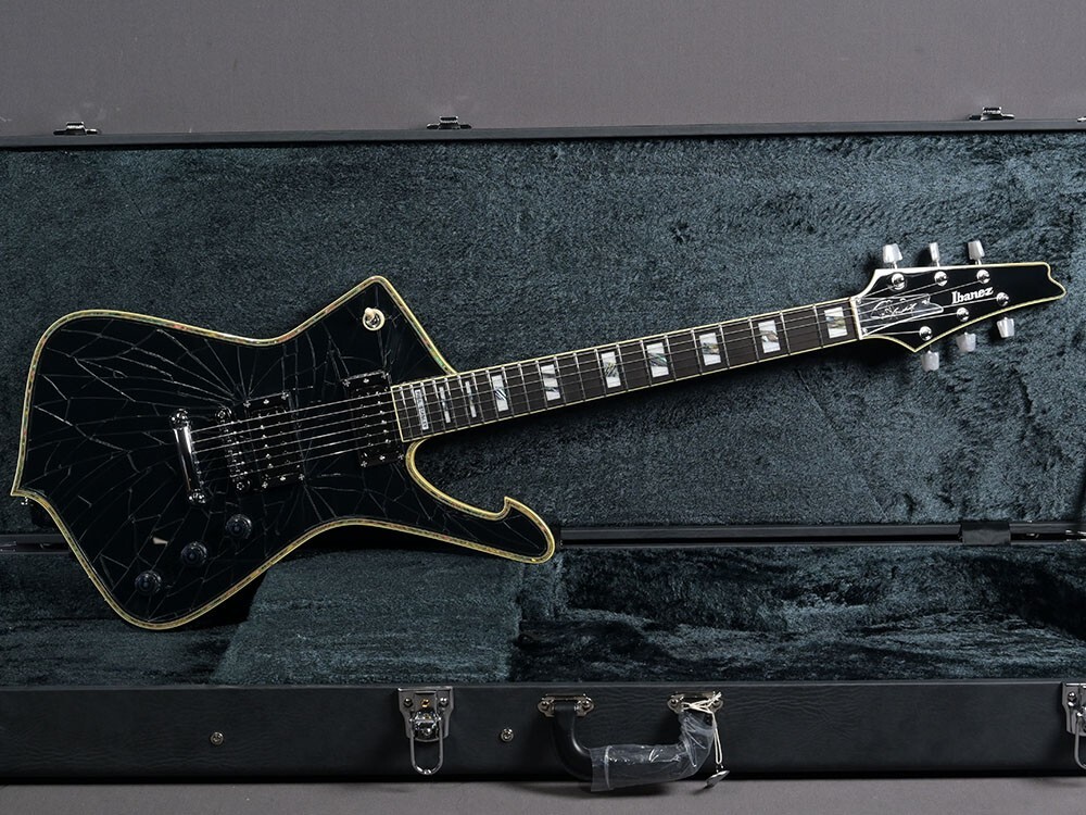 Ibanez PS3CM Paul Stanley Black Cracked Mirror