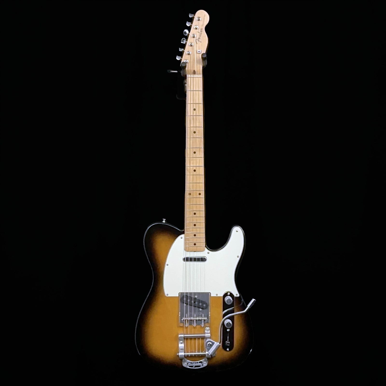 Fender TL52-55 Telecaster Body w/Bigsby, 2 Color Sunburst, Allparts Fender Neck