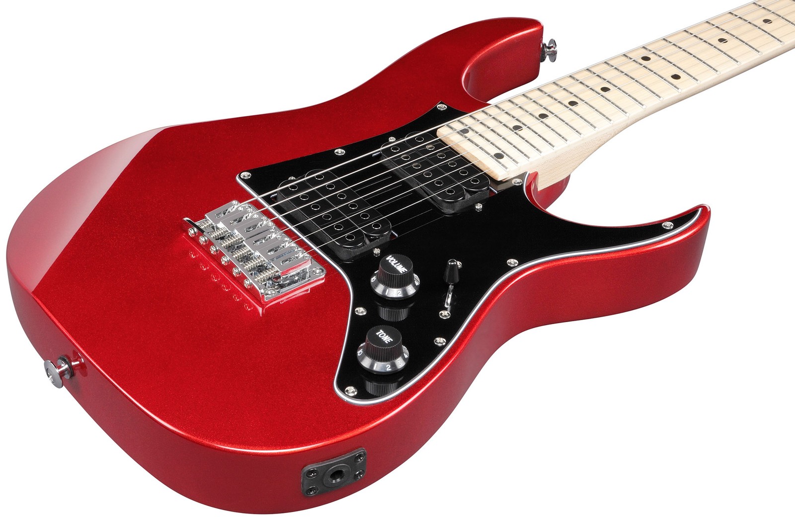 Ibanez GRGM21M RG Gio miKro Short-Scale Electric Guitar – Candy Apple w/ Gig Bag