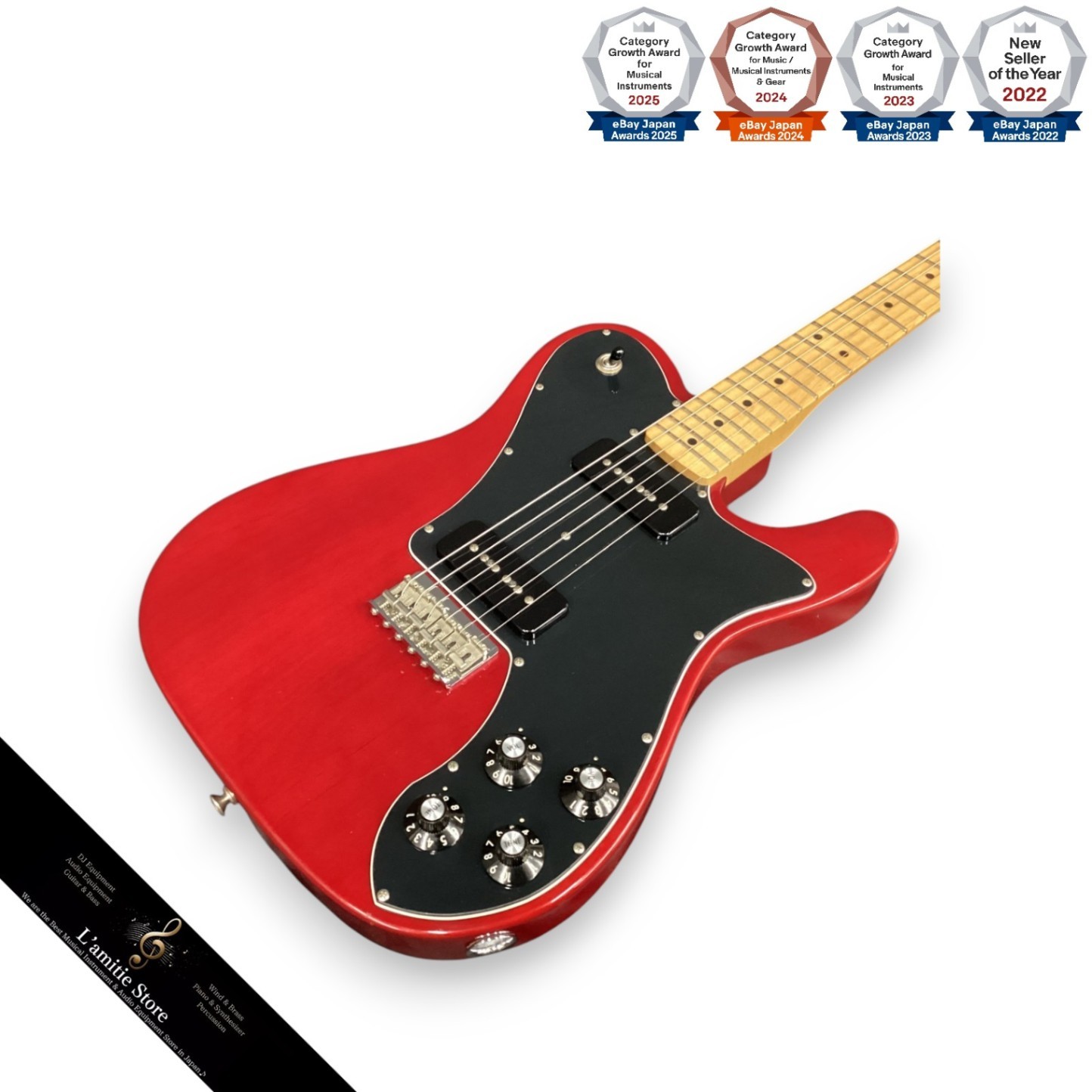 Fender Mexico Classic Player TLDX Telecaster Deluxe Black Dove/CRT Electric Gui