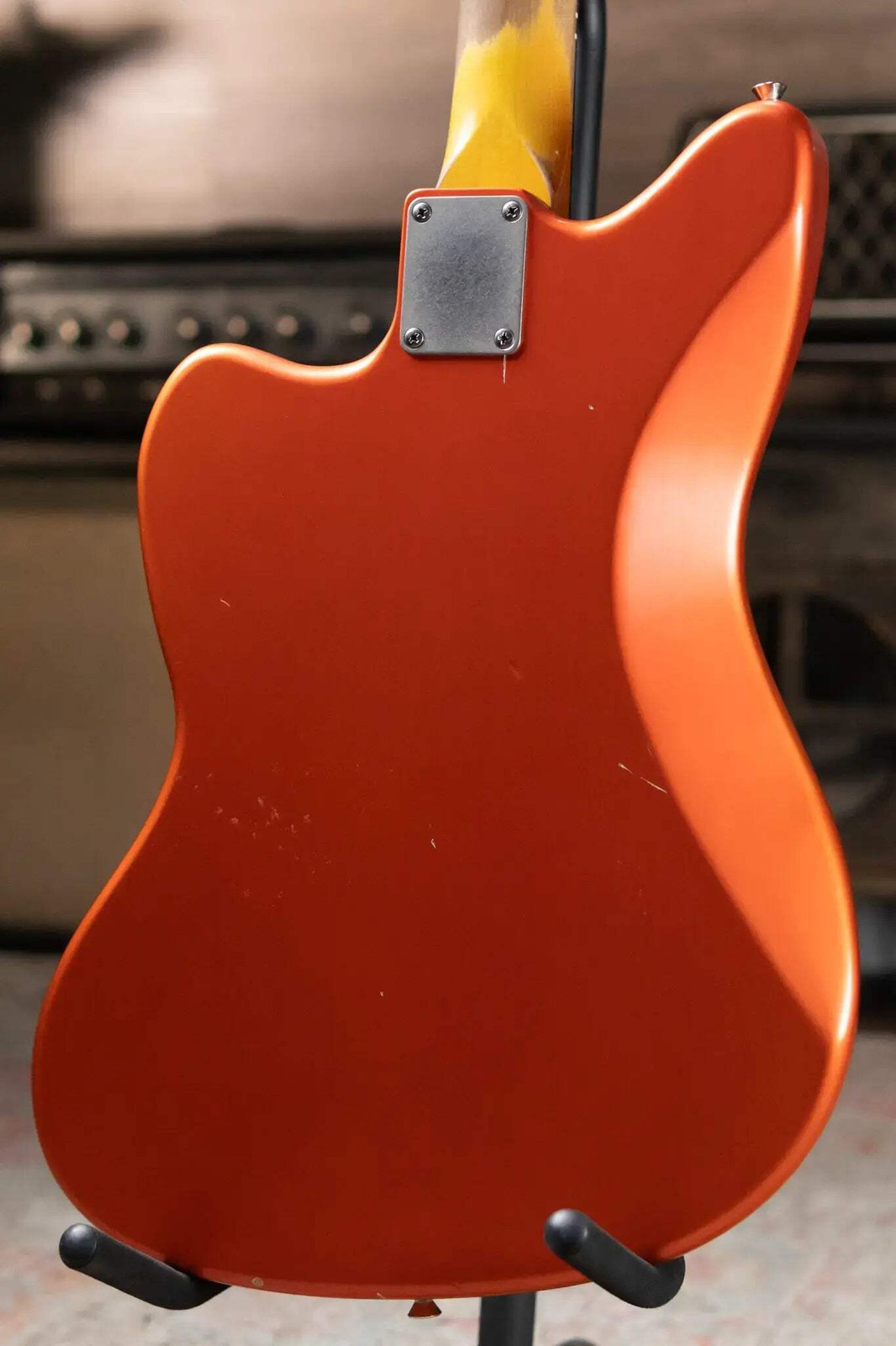 Nash JM-63 Electric Guitar – Candy Tangerine with Hardshell Case