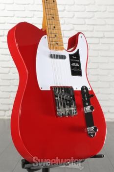 Fender Vintera III Late ’50s Telecaster Electric Guitar – Dakota Red, Alder Body