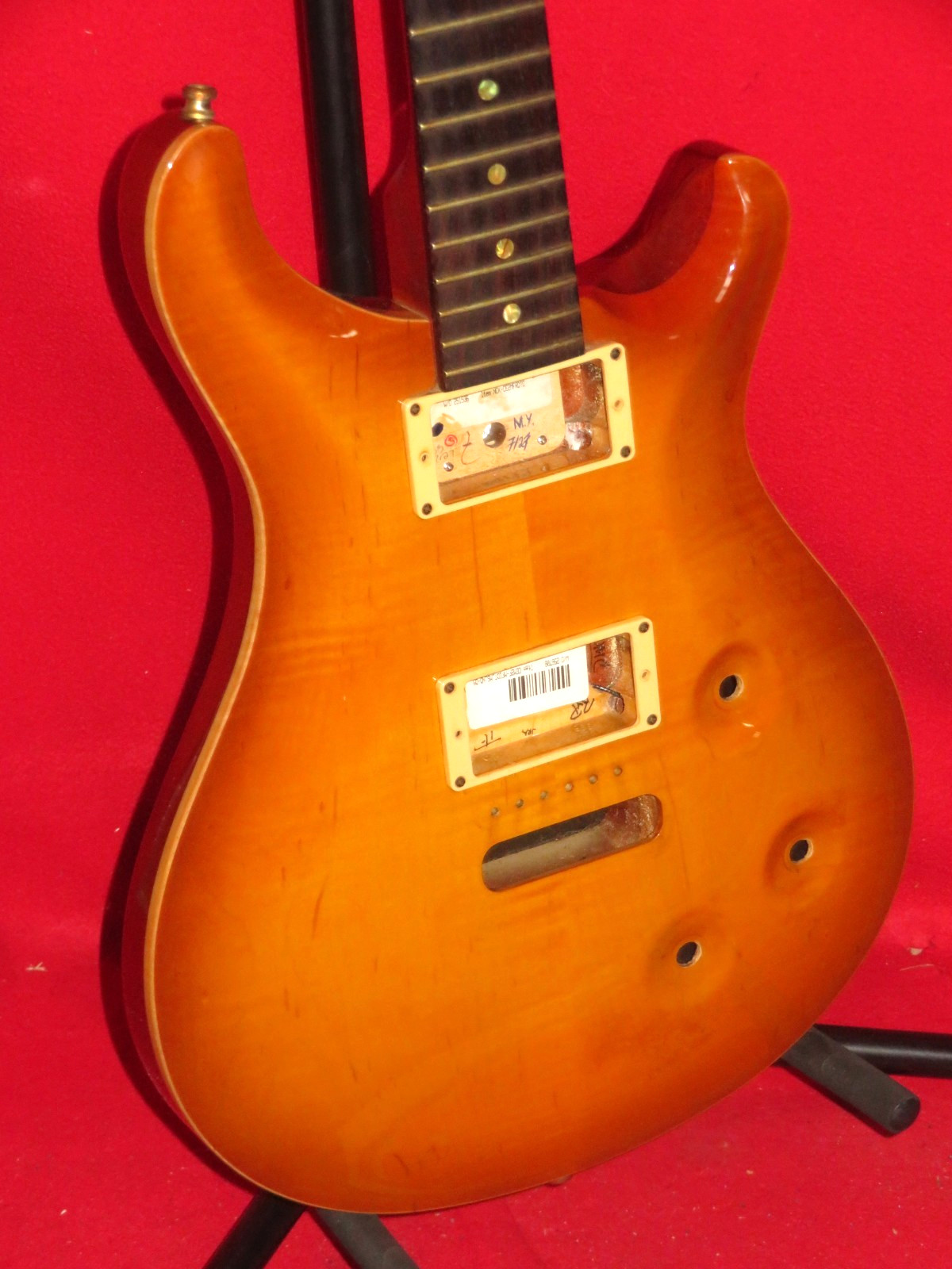 Paul Reed Smith 2006 USA Ice Tea Burst Flamed CE 22 Body & Neck PRS