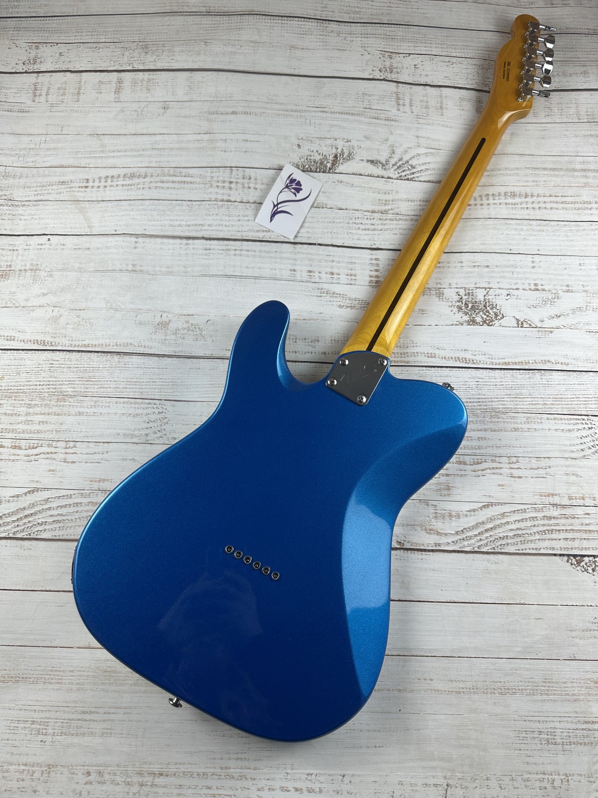 TL electric guitar/blue/imported alder guitar body/Canadian maple fingerboard