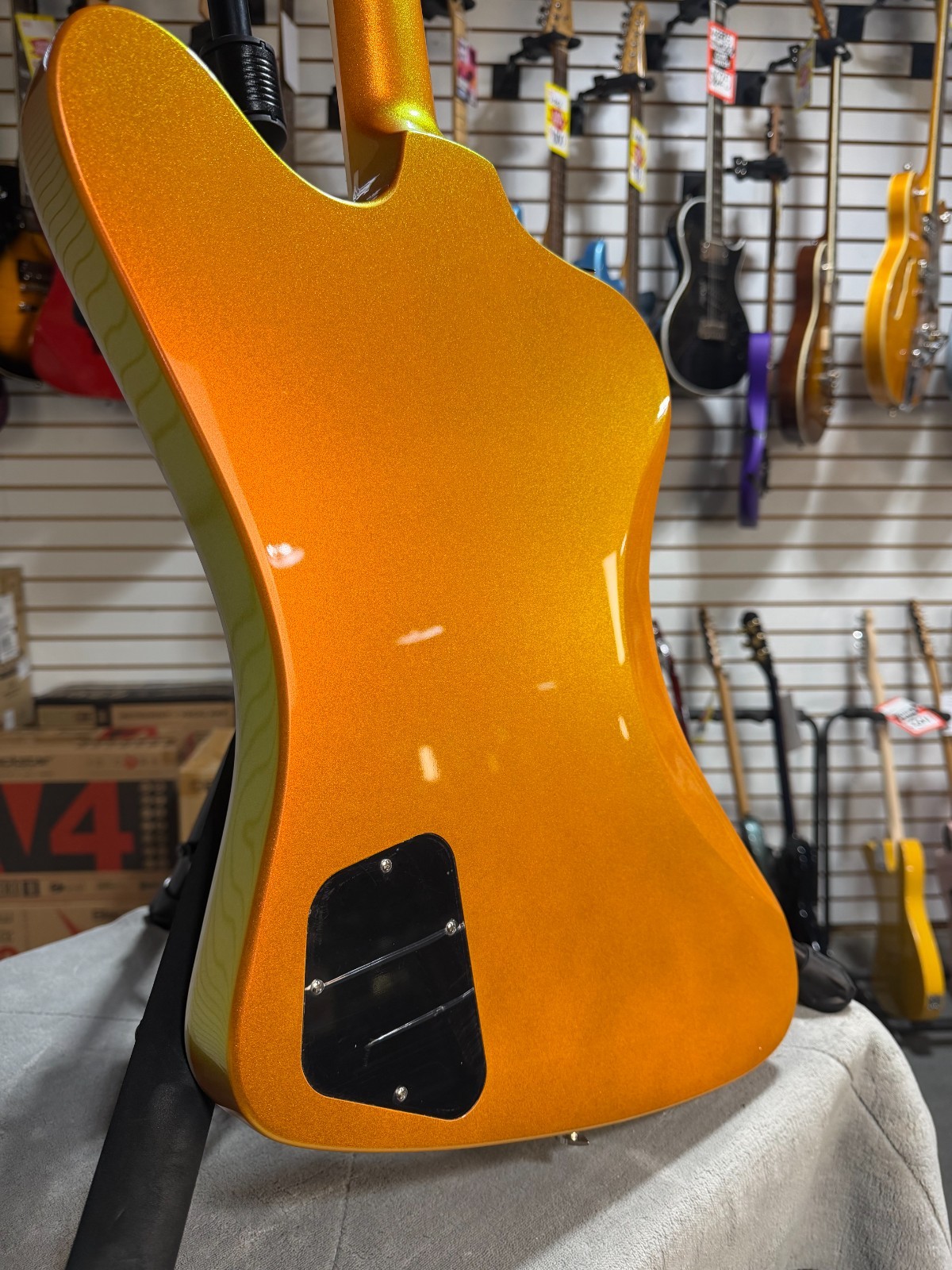 Epiphone Futura Firebird Custom – Firestorm Shift w/Gig Bag & PLEK*D #490