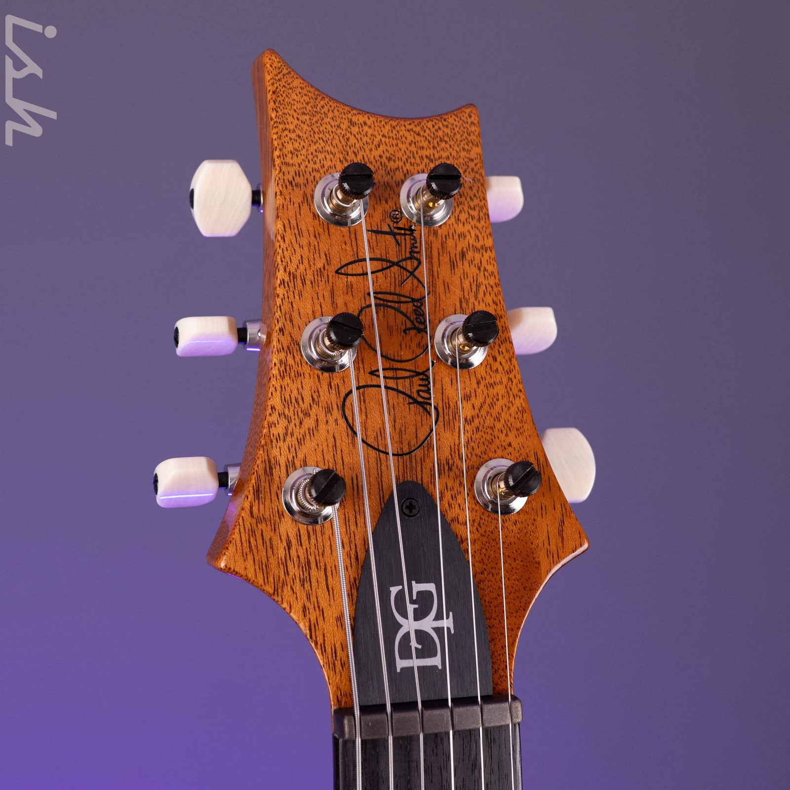 PRS DGT Semi-Hollow Tiger Eye Moon Inlays
