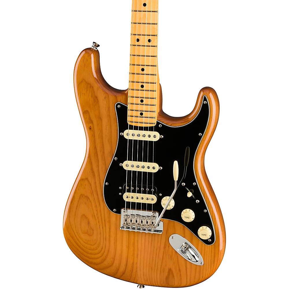 Fender American Professional II Roasted Pine Stratocaster HSS Guitar Natural