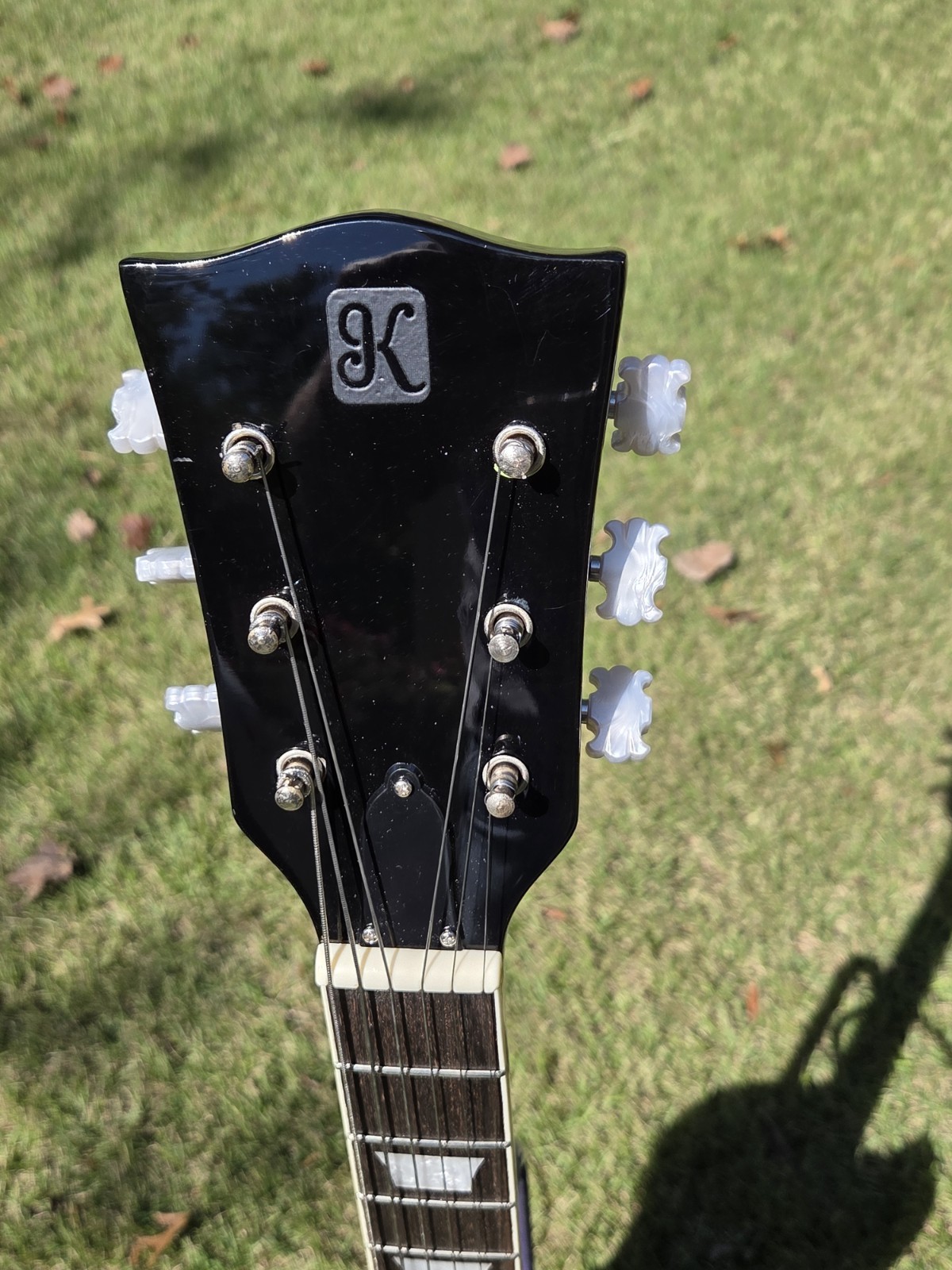 Kay 60’s Thinline Electric Guitar Body W/ New Neck, Wiring, Pickups Bridge Guard