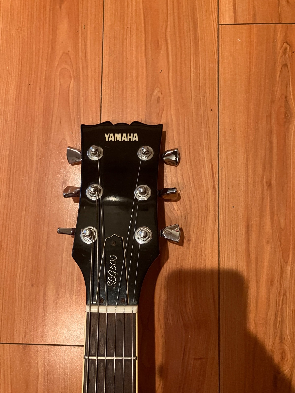 1980’s Yamaha SBG500 Model Electric Guitar With Case – Made in Japan – Red