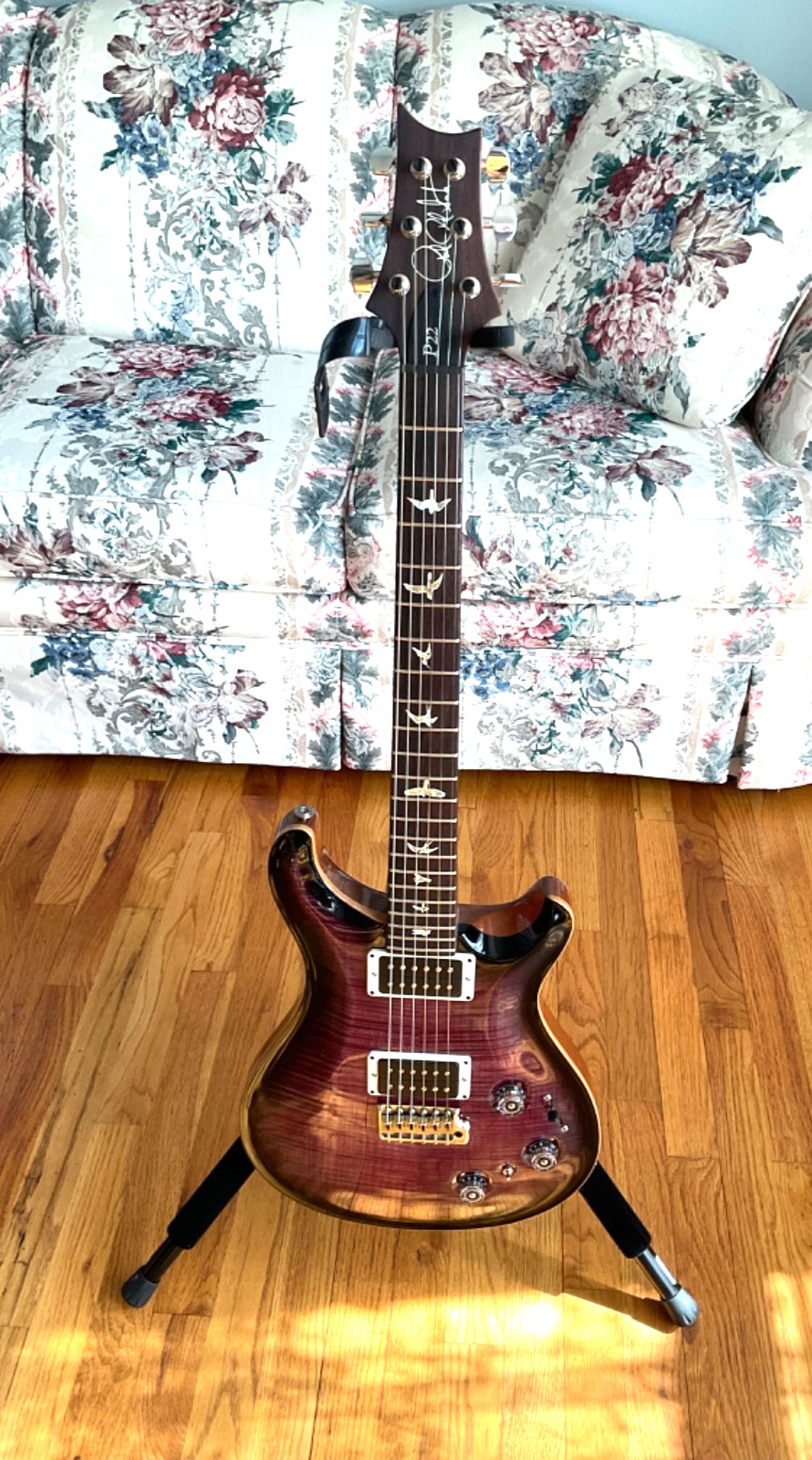 PRS P 22 Tremolo 10-top 2015 – Violet Smoke Burst w/ original case