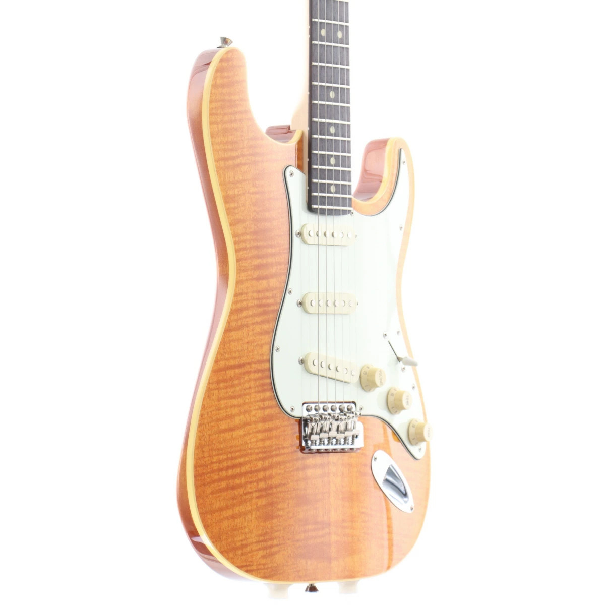 Fender Japan -2015 / Ast-110Dmc Mod Fla Flame Amber