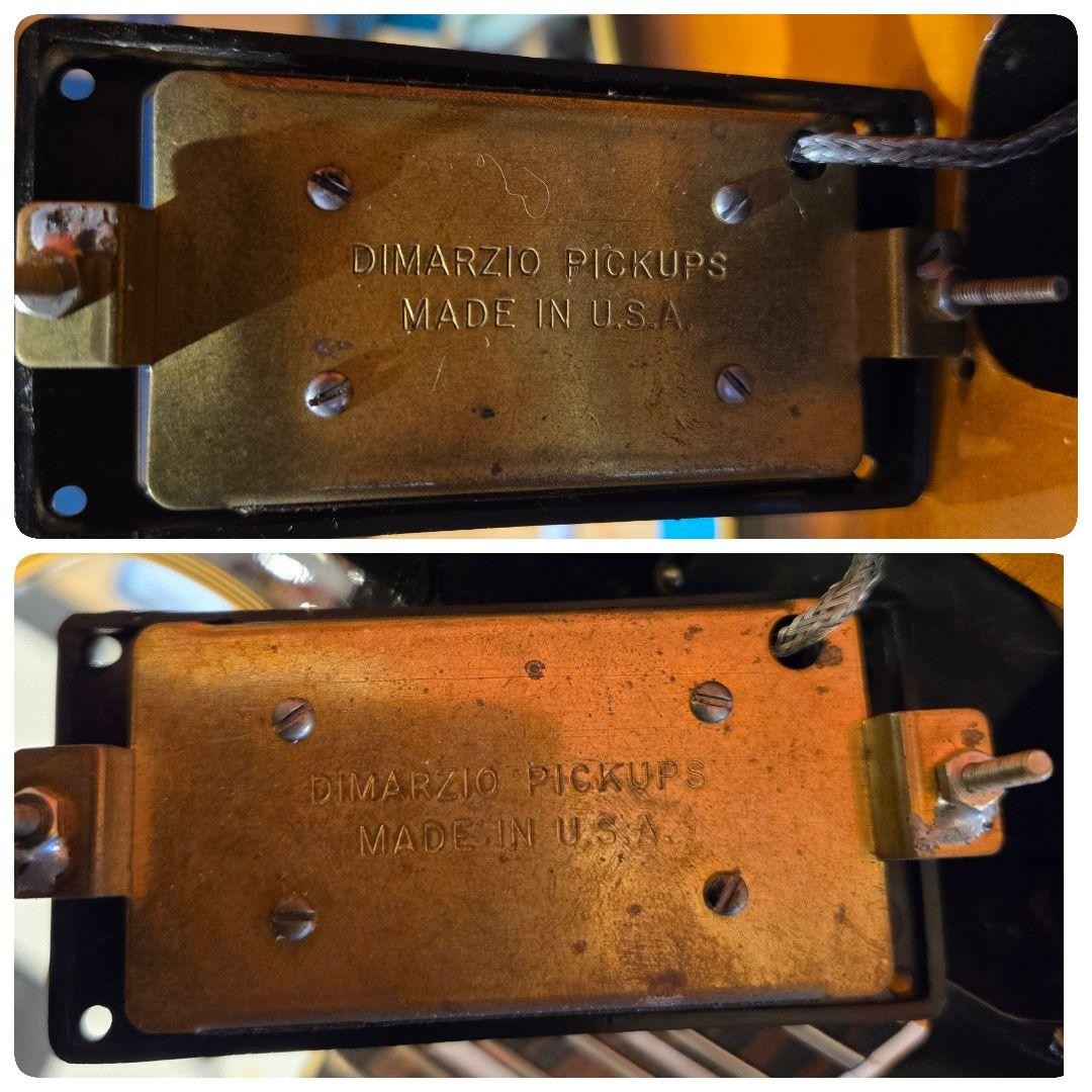 ARIA PRO II LC Dimarzio Early Square Foot Les Paul Safe Packing!