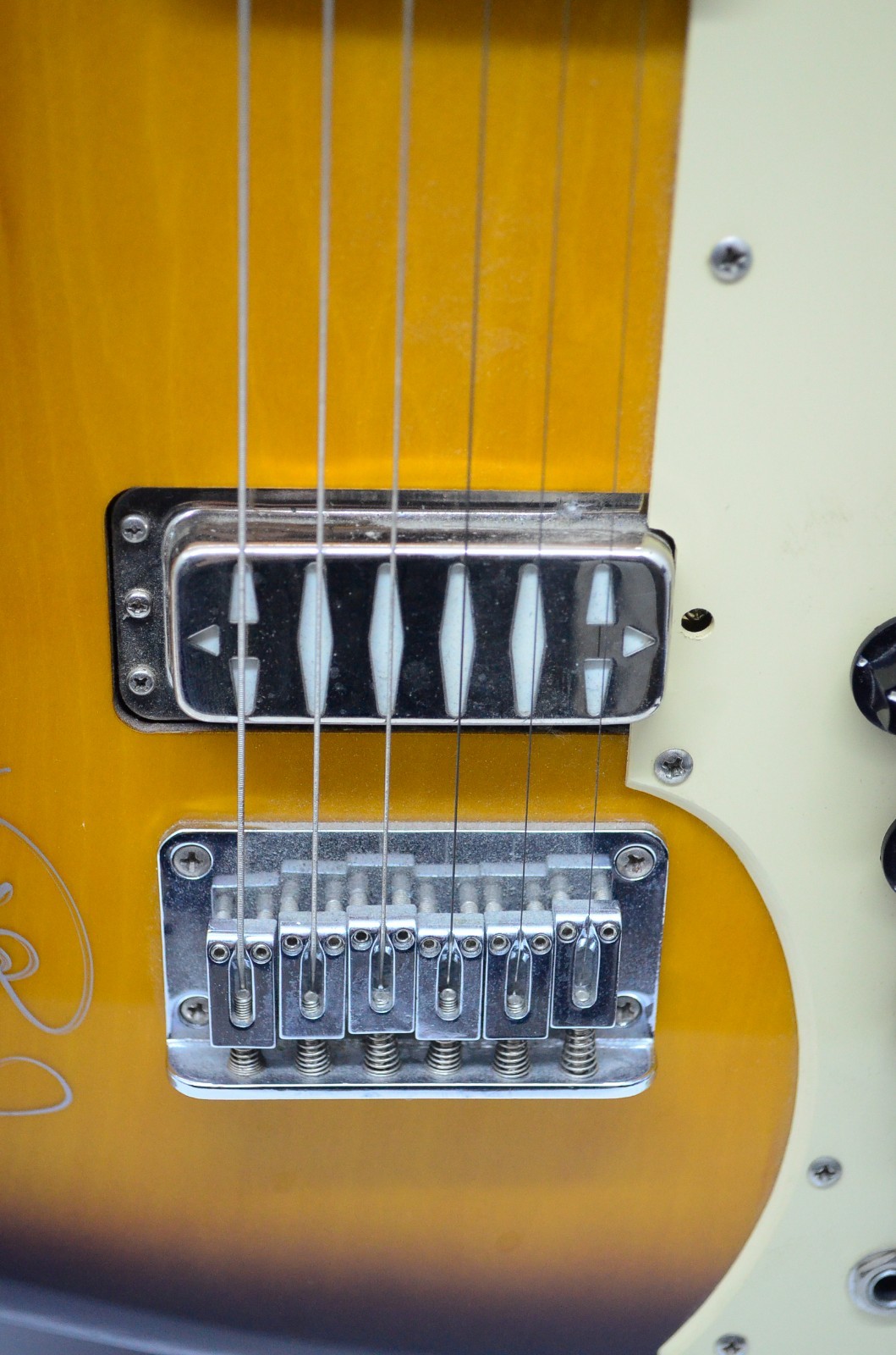 Eastwood Airline Bighorn Electric Guitar Signed by Stone Gossard of Pearl Jam