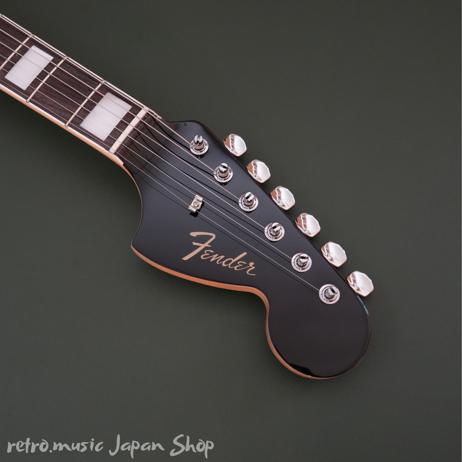 Fender Made in Japan Traditional Late 60s Jaguar Rosewood Black