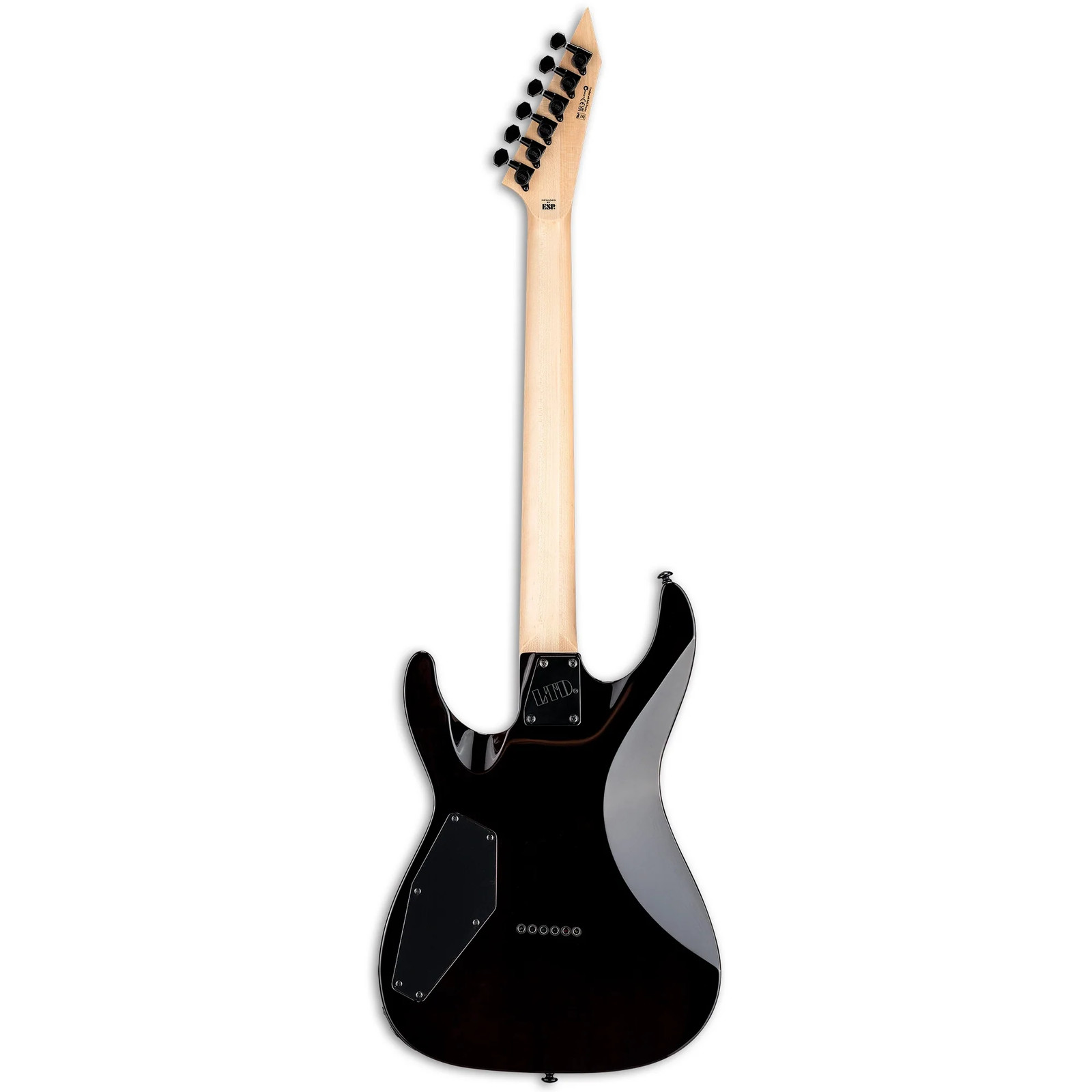 ESP LTD MH-200HT QM Electric Guitar – Dark Brown Sunburst