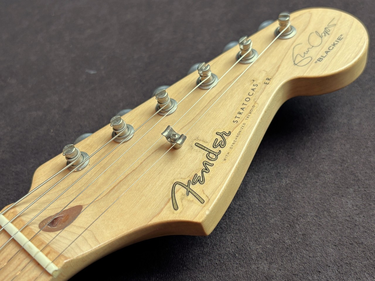 Fender Eric Clapton Stratocaster Blackie Signature Model Used