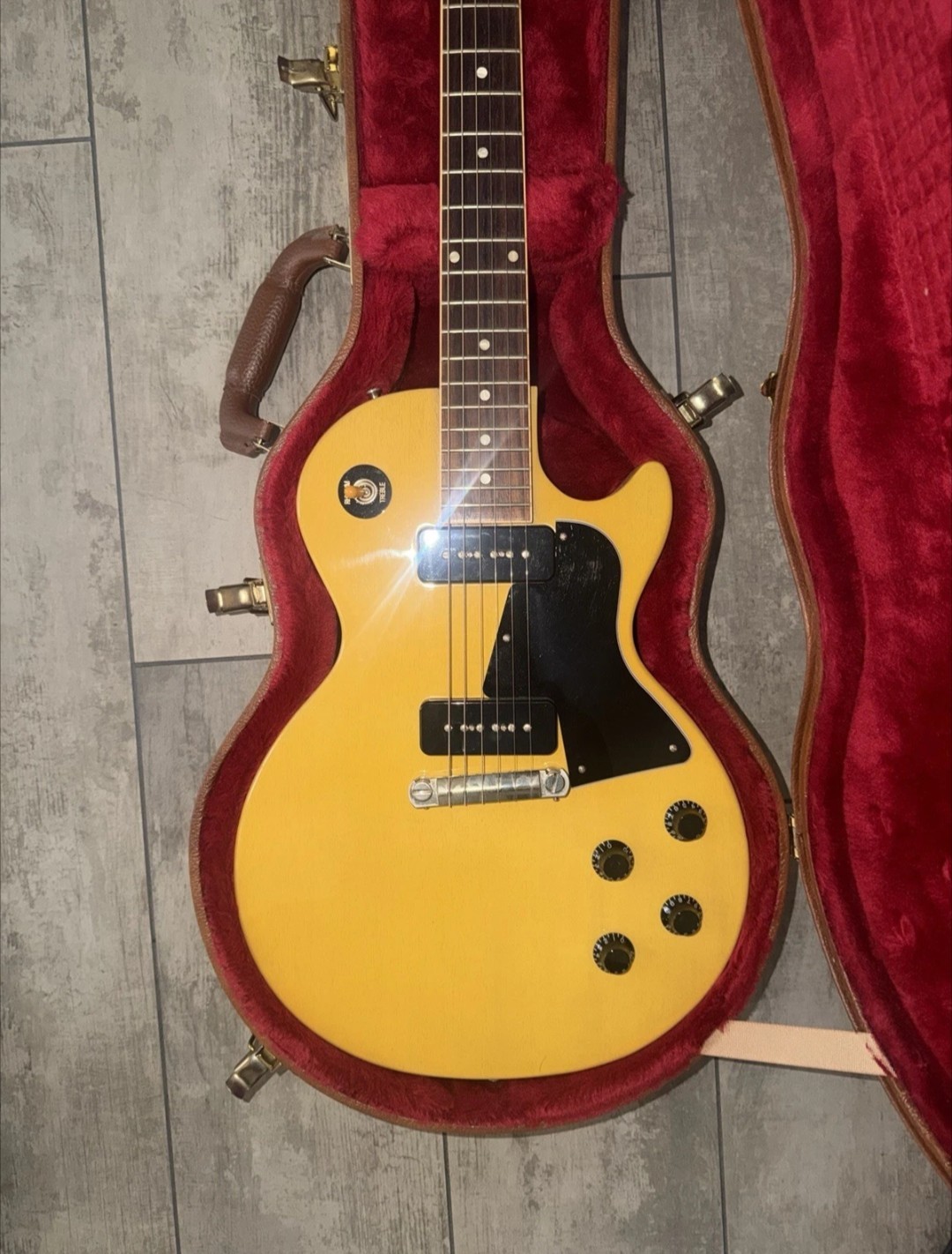 Gibson Les Paul Special Yellow Solid Mahogany 6-String RH w/ Hard Case