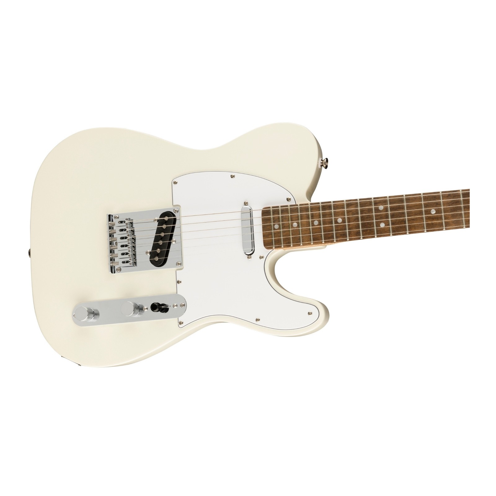 Squier Affinity Series Telecaster Electric Guitar (Olympic White) with Gig Bag