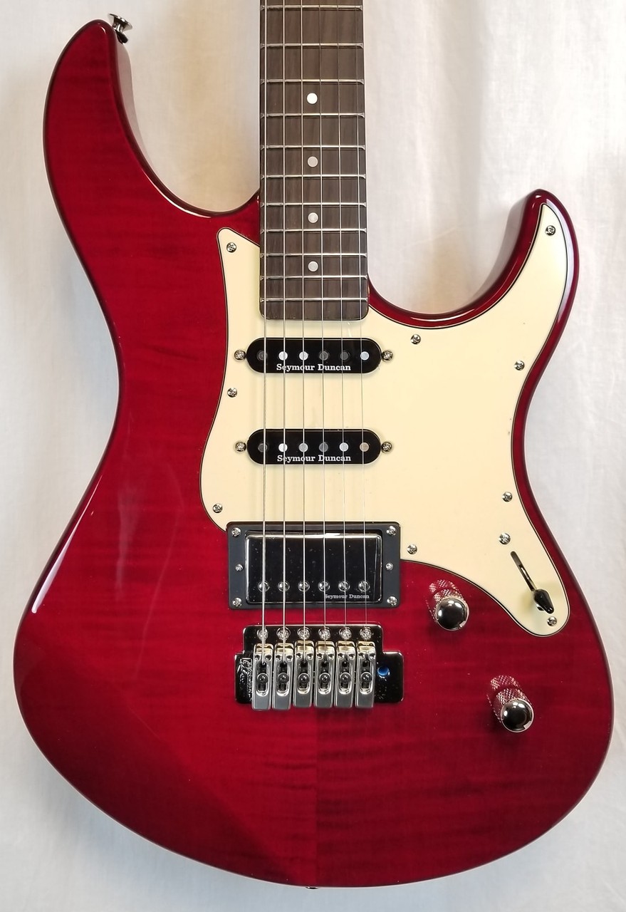 Yamaha Pacifica PAC612VIIFMX Double Cutaway Flame Maple Top H/S/S Electric Guita