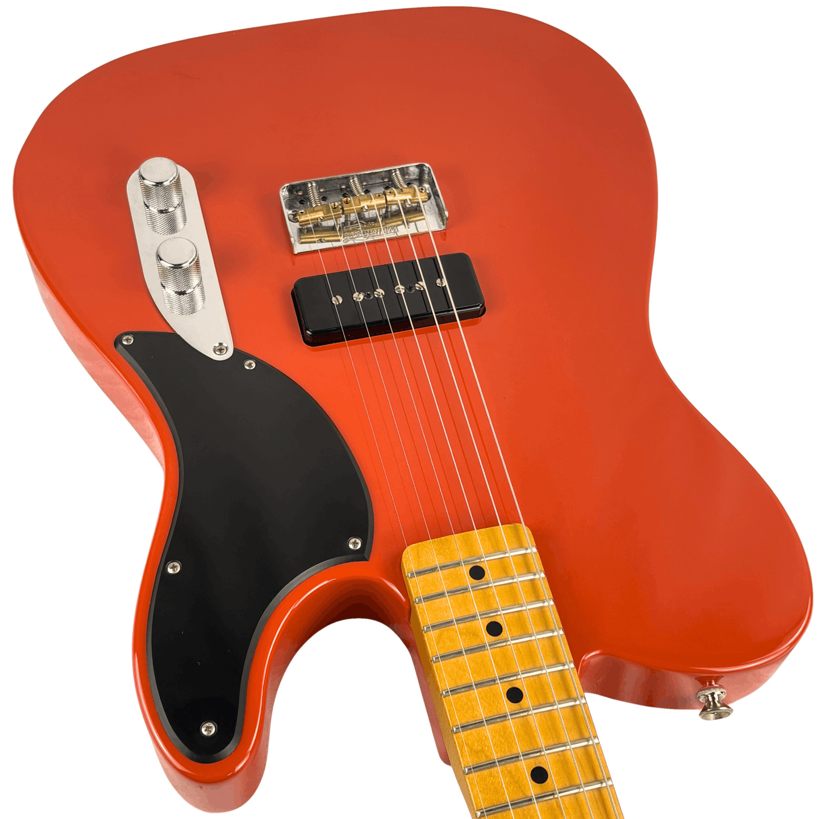 Fender Noventa Telecaster, Maple Fingerboard, Fiesta Red W/HSC (Used)