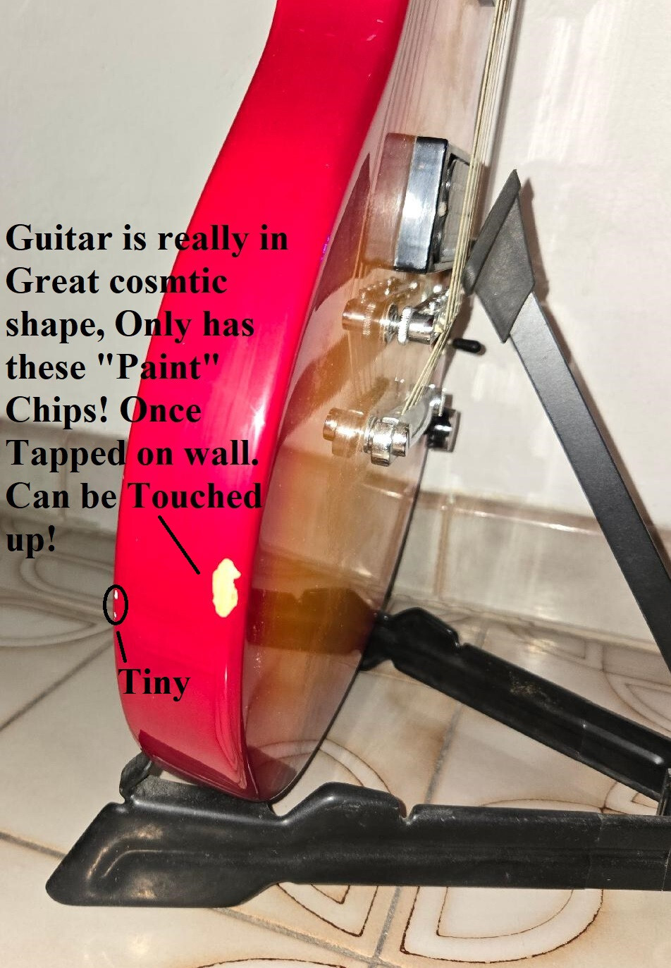 Vintage Guitar Epiphone Special plus Inspired by Gibson Model Red Sunburst