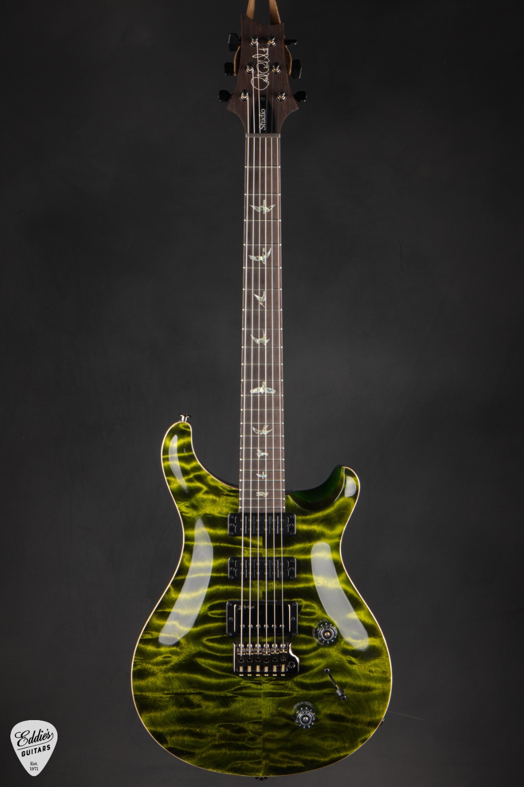 PRS Eddie’s Guitars Wood Library Studio Braaz / Rosewood Neck – Jade