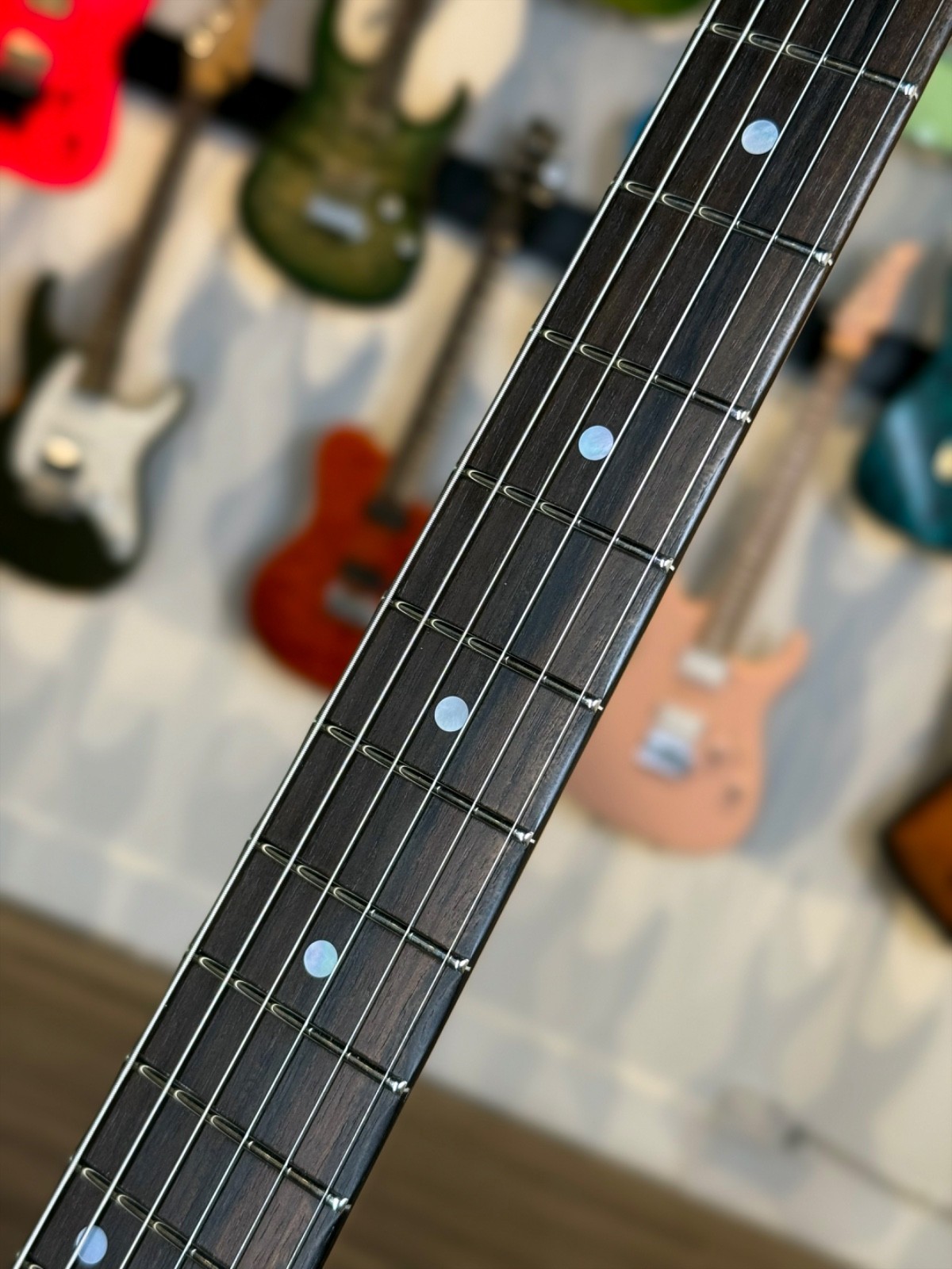 James Tyler Guitars Studio Elite HDX – Spalted Maple Transparent Teal Burst