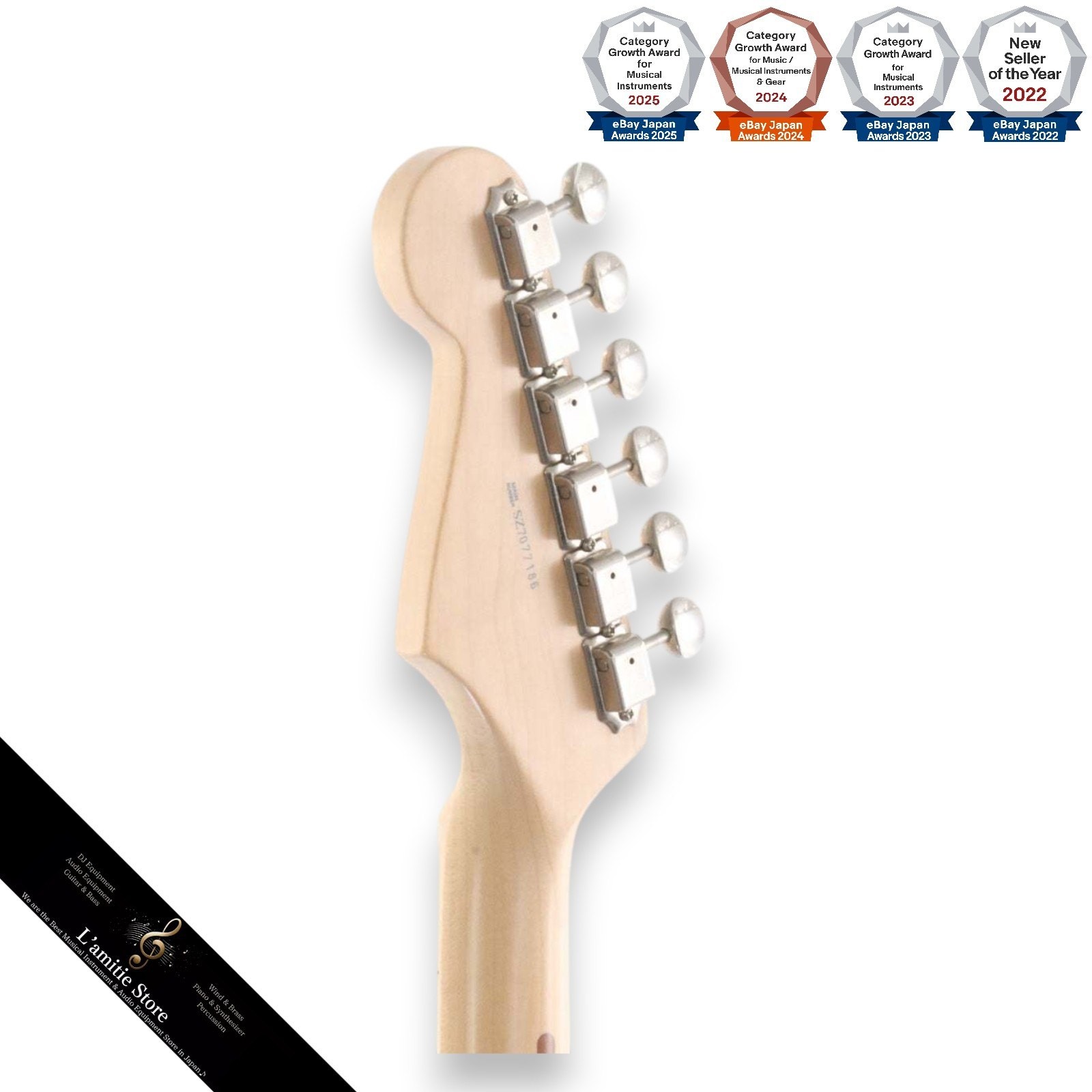 Fender Eric Clapton Stratocaster Black 2007 Alder/Maple NOS Noiseless Electric