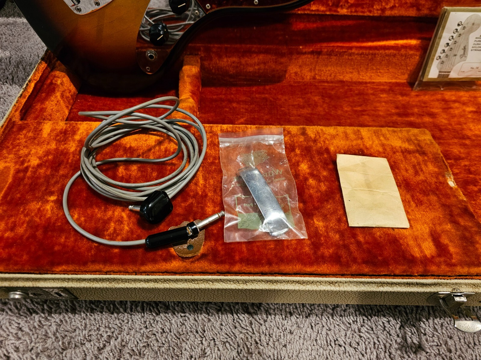 1963 Fender Jaguar Electric Guitar with Original Case