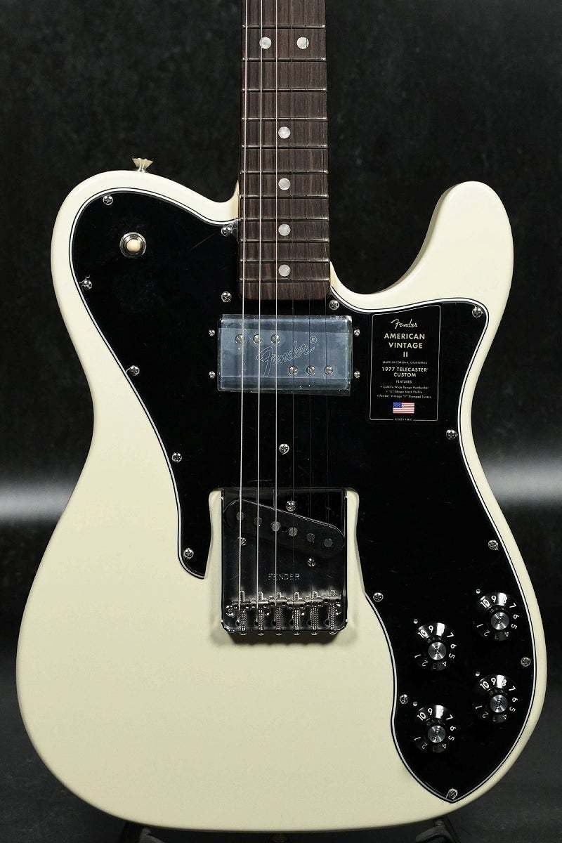 Fender American Vintage II 1977 Telecaster Custom Olympic White
