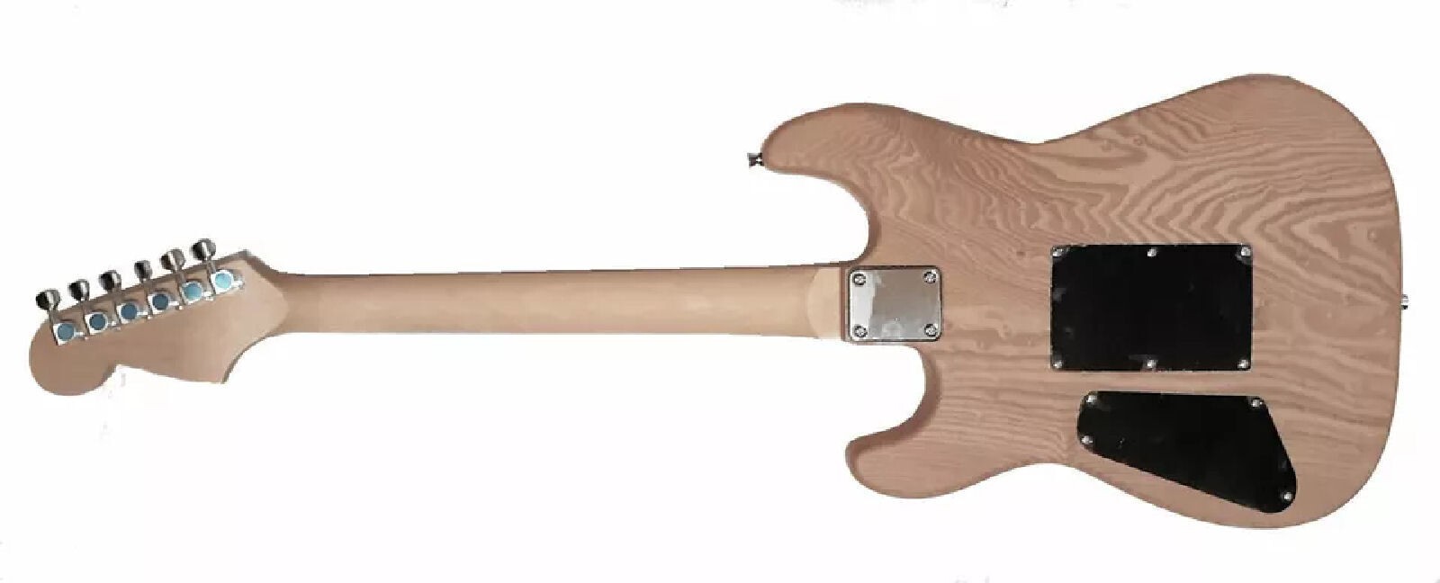 Fishbone Natural Super Player ST Full Size Guitar with Floyd