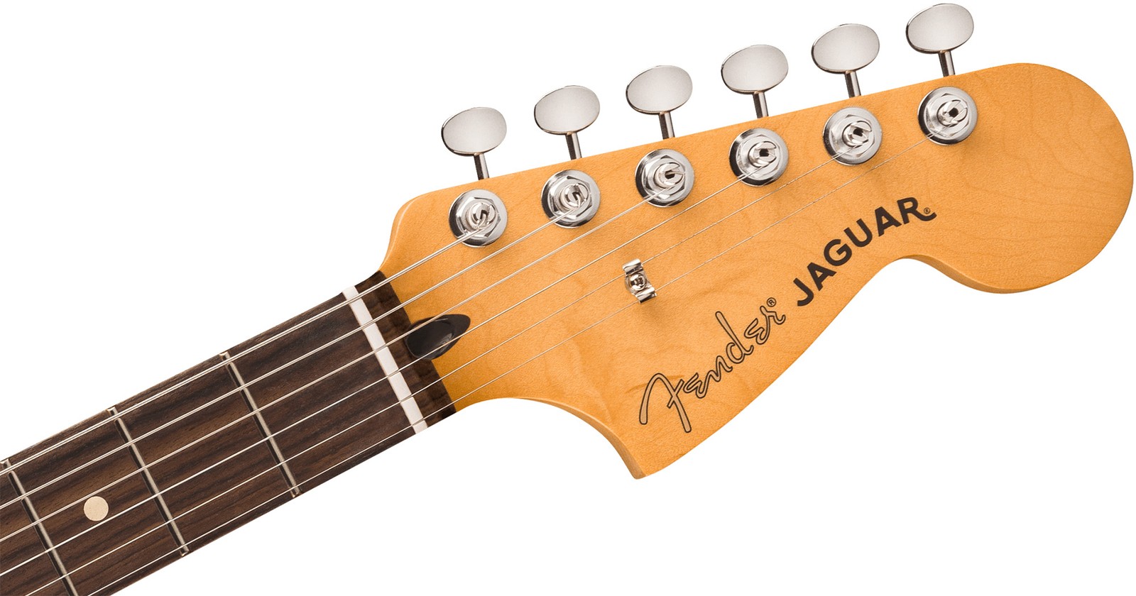 Fender Player II Jaguar – Hialeah Yellow w/ Cleaning Kit