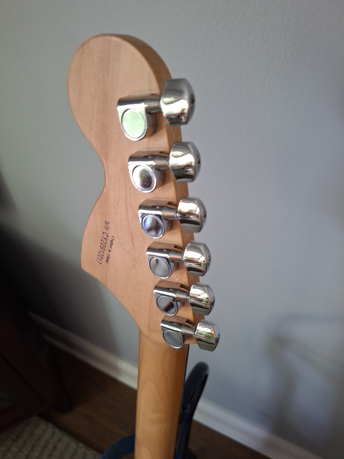 Fender Squier Affinity “Fat Strat” HSS baltic blue electric guitar