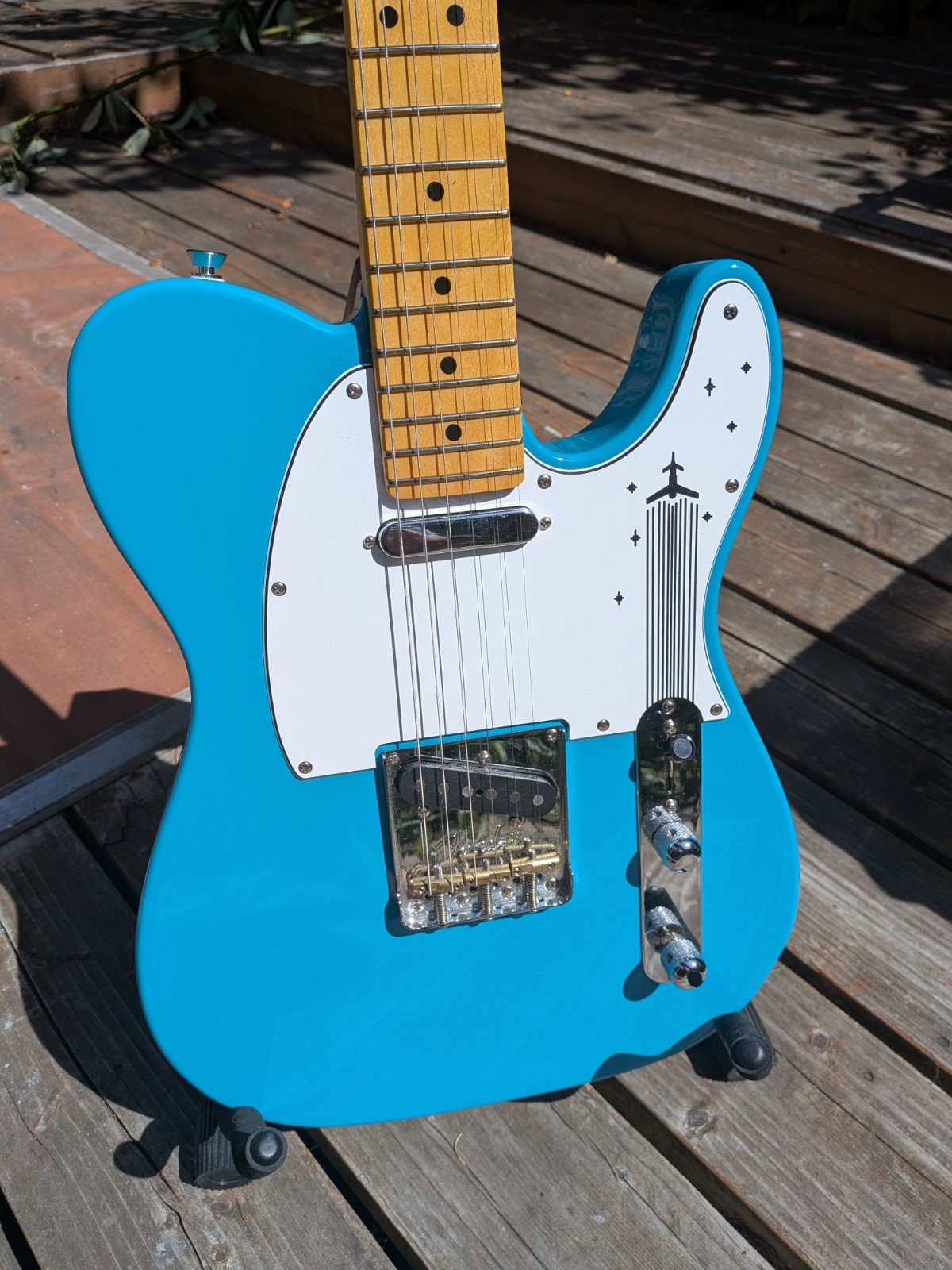 Fender American Professional II Telecaster 6 String Electric Guitar – Blue