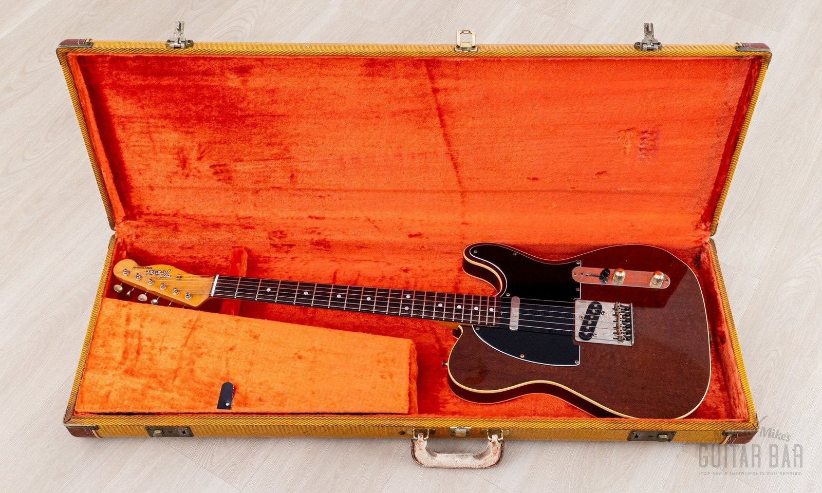 1984 Tokai Breezysound TTE60 TM T-Style Custom Vintage Guitar w/ Tweed Case